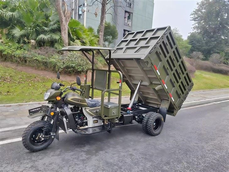 Heavy Cargo Box Tricycle